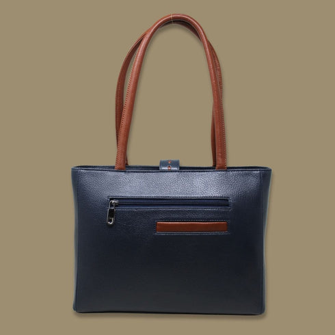 Mary Blue Genuine Leather Handbag for women Gs